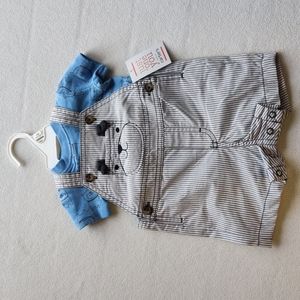 COPY - Carter's Just One You 3 Month Onesie and overalls set